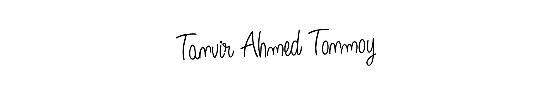 Design your own signature with our free online signature maker. With this signature software, you can create a handwritten (Angelique-Rose-font-FFP) signature for name Tanvir Ahmed Tonmoy. Tanvir Ahmed Tonmoy signature style 5 images and pictures png