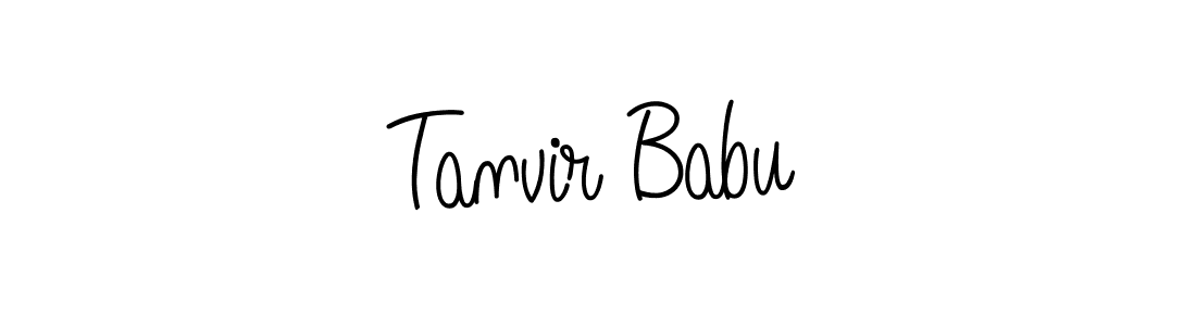 Angelique-Rose-font-FFP is a professional signature style that is perfect for those who want to add a touch of class to their signature. It is also a great choice for those who want to make their signature more unique. Get Tanvir Babu name to fancy signature for free. Tanvir Babu signature style 5 images and pictures png