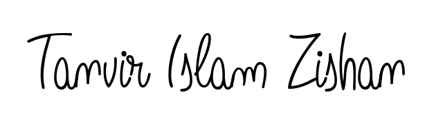 How to make Tanvir Islam Zishan name signature. Use Angelique-Rose-font-FFP style for creating short signs online. This is the latest handwritten sign. Tanvir Islam Zishan signature style 5 images and pictures png