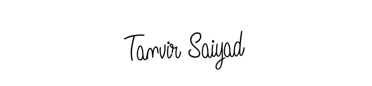 Tanvir Saiyad stylish signature style. Best Handwritten Sign (Angelique-Rose-font-FFP) for my name. Handwritten Signature Collection Ideas for my name Tanvir Saiyad. Tanvir Saiyad signature style 5 images and pictures png