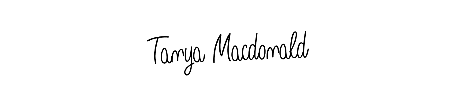 Once you've used our free online signature maker to create your best signature Angelique-Rose-font-FFP style, it's time to enjoy all of the benefits that Tanya Macdonald name signing documents. Tanya Macdonald signature style 5 images and pictures png