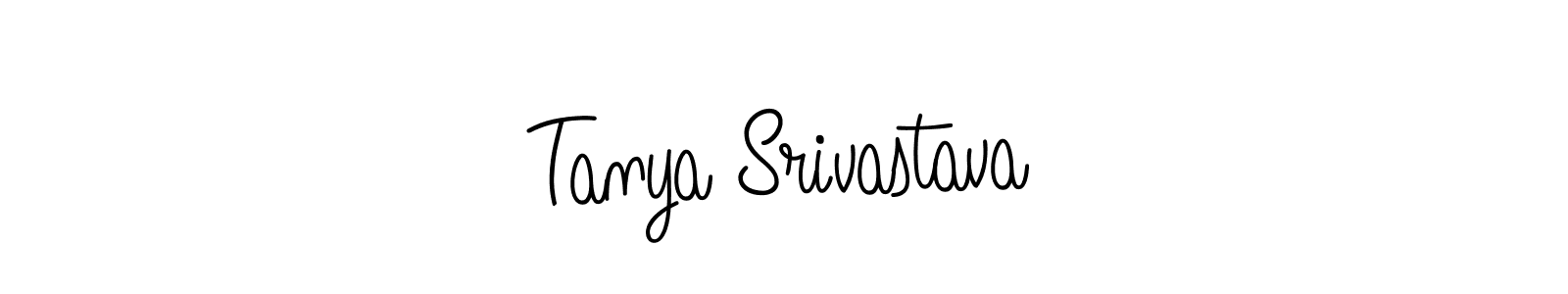 How to make Tanya Srivastava signature? Angelique-Rose-font-FFP is a professional autograph style. Create handwritten signature for Tanya Srivastava name. Tanya Srivastava signature style 5 images and pictures png