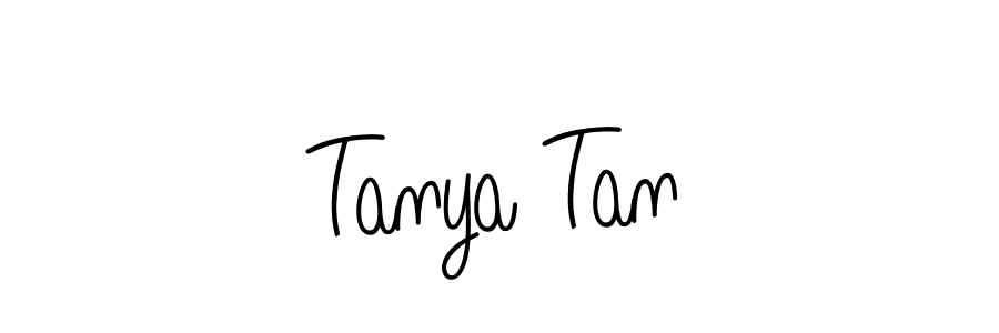 if you are searching for the best signature style for your name Tanya Tan. so please give up your signature search. here we have designed multiple signature styles  using Angelique-Rose-font-FFP. Tanya Tan signature style 5 images and pictures png