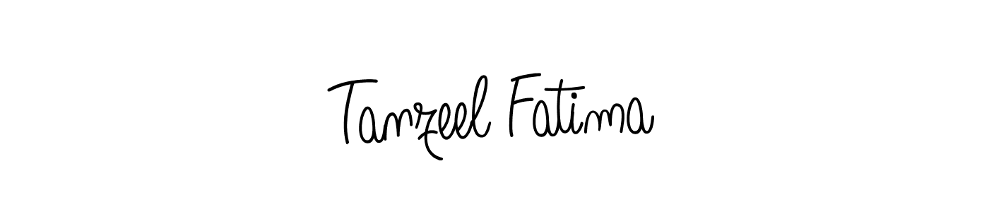 It looks lik you need a new signature style for name Tanzeel Fatima. Design unique handwritten (Angelique-Rose-font-FFP) signature with our free signature maker in just a few clicks. Tanzeel Fatima signature style 5 images and pictures png