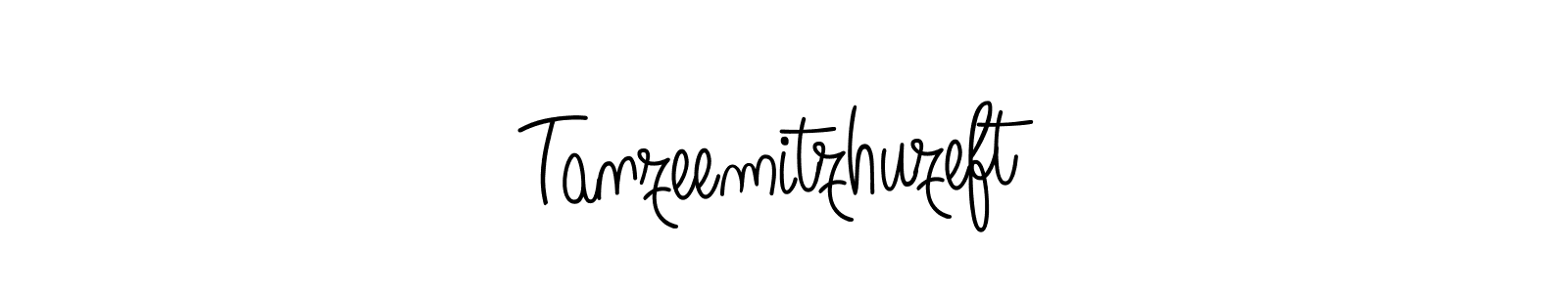 How to make Tanzeemitzhuzeft signature? Angelique-Rose-font-FFP is a professional autograph style. Create handwritten signature for Tanzeemitzhuzeft name. Tanzeemitzhuzeft signature style 5 images and pictures png