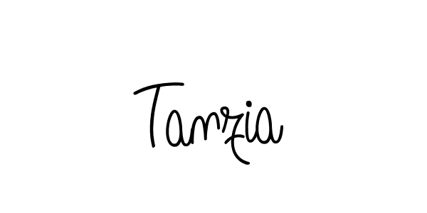 The best way (Angelique-Rose-font-FFP) to make a short signature is to pick only two or three words in your name. The name Tanzia include a total of six letters. For converting this name. Tanzia signature style 5 images and pictures png