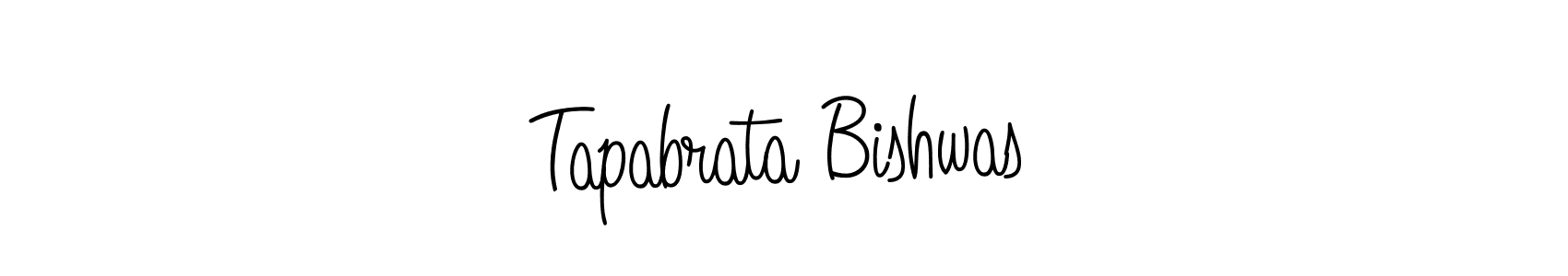 Once you've used our free online signature maker to create your best signature Angelique-Rose-font-FFP style, it's time to enjoy all of the benefits that Tapabrata Bishwas name signing documents. Tapabrata Bishwas signature style 5 images and pictures png