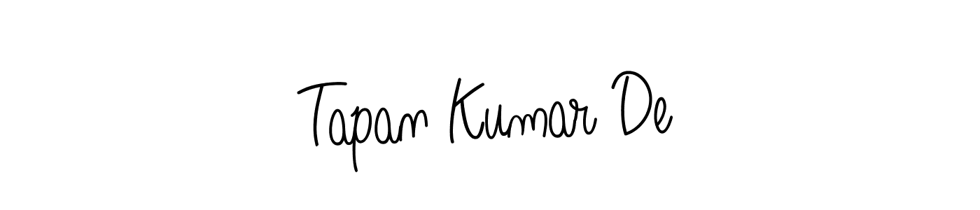 if you are searching for the best signature style for your name Tapan Kumar De. so please give up your signature search. here we have designed multiple signature styles  using Angelique-Rose-font-FFP. Tapan Kumar De signature style 5 images and pictures png