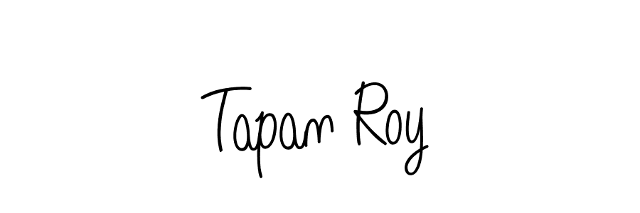 How to make Tapan Roy name signature. Use Angelique-Rose-font-FFP style for creating short signs online. This is the latest handwritten sign. Tapan Roy signature style 5 images and pictures png