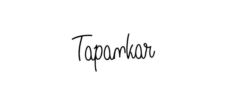 Make a beautiful signature design for name Tapankar. With this signature (Angelique-Rose-font-FFP) style, you can create a handwritten signature for free. Tapankar signature style 5 images and pictures png