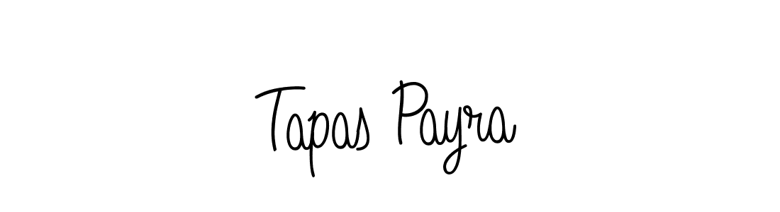 Make a beautiful signature design for name Tapas Payra. With this signature (Angelique-Rose-font-FFP) style, you can create a handwritten signature for free. Tapas Payra signature style 5 images and pictures png