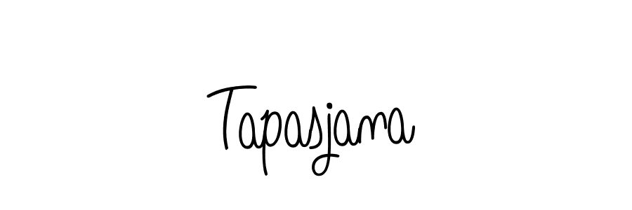 You should practise on your own different ways (Angelique-Rose-font-FFP) to write your name (Tapasjana) in signature. don't let someone else do it for you. Tapasjana signature style 5 images and pictures png