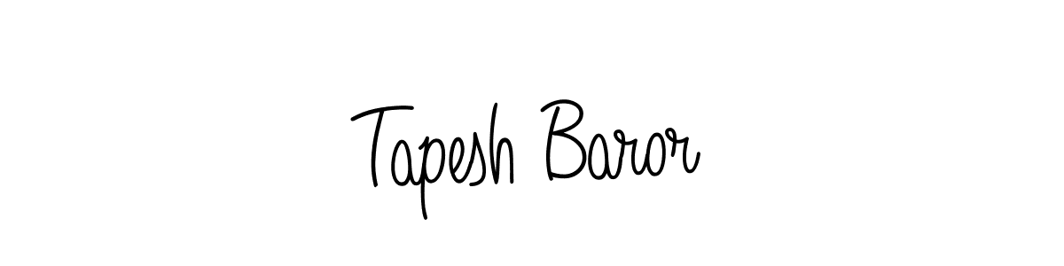 It looks lik you need a new signature style for name Tapesh Baror. Design unique handwritten (Angelique-Rose-font-FFP) signature with our free signature maker in just a few clicks. Tapesh Baror signature style 5 images and pictures png