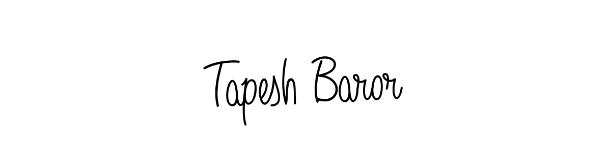 if you are searching for the best signature style for your name Tapesh Baror. so please give up your signature search. here we have designed multiple signature styles  using Angelique-Rose-font-FFP. Tapesh Baror signature style 5 images and pictures png