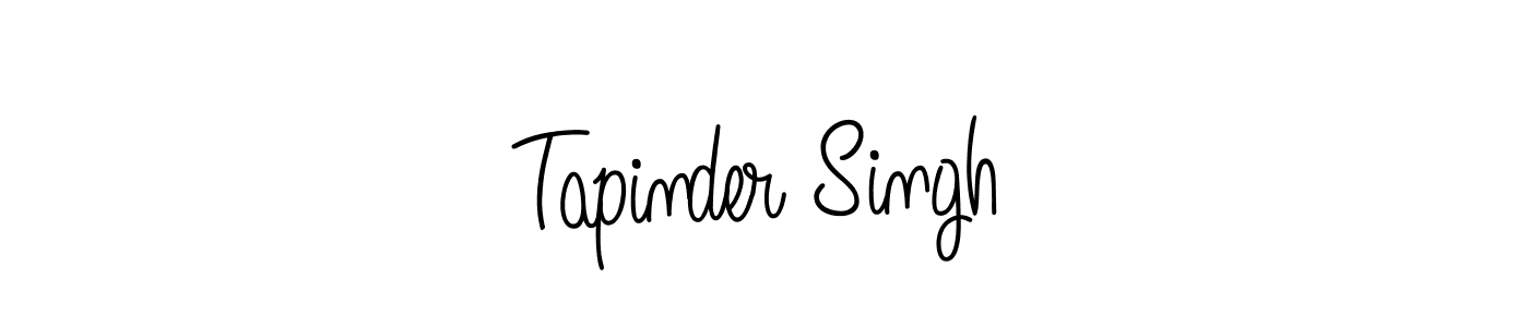 How to Draw Tapinder Singh signature style? Angelique-Rose-font-FFP is a latest design signature styles for name Tapinder Singh. Tapinder Singh signature style 5 images and pictures png