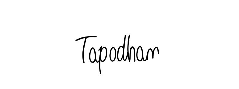 You can use this online signature creator to create a handwritten signature for the name Tapodhan. This is the best online autograph maker. Tapodhan signature style 5 images and pictures png