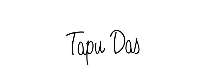 The best way (Angelique-Rose-font-FFP) to make a short signature is to pick only two or three words in your name. The name Tapu Das include a total of six letters. For converting this name. Tapu Das signature style 5 images and pictures png