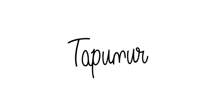 if you are searching for the best signature style for your name Tapunur. so please give up your signature search. here we have designed multiple signature styles  using Angelique-Rose-font-FFP. Tapunur signature style 5 images and pictures png