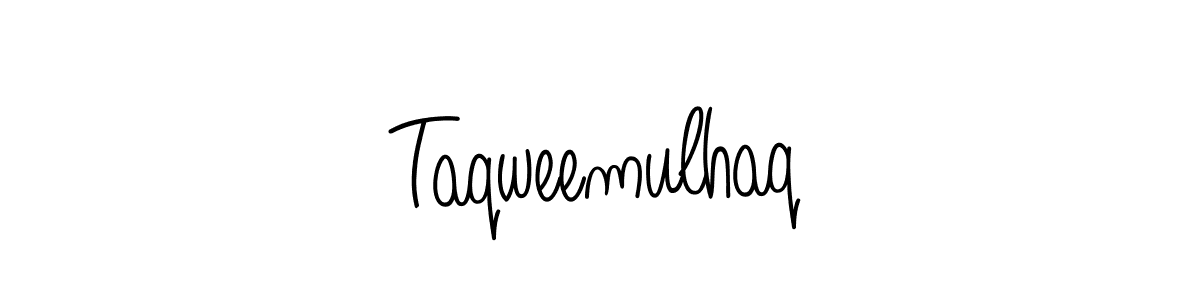 Angelique-Rose-font-FFP is a professional signature style that is perfect for those who want to add a touch of class to their signature. It is also a great choice for those who want to make their signature more unique. Get Taqweemulhaq name to fancy signature for free. Taqweemulhaq signature style 5 images and pictures png