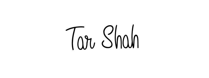 You should practise on your own different ways (Angelique-Rose-font-FFP) to write your name (Tar Shah) in signature. don't let someone else do it for you. Tar Shah signature style 5 images and pictures png