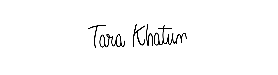 Angelique-Rose-font-FFP is a professional signature style that is perfect for those who want to add a touch of class to their signature. It is also a great choice for those who want to make their signature more unique. Get Tara Khatun name to fancy signature for free. Tara Khatun signature style 5 images and pictures png