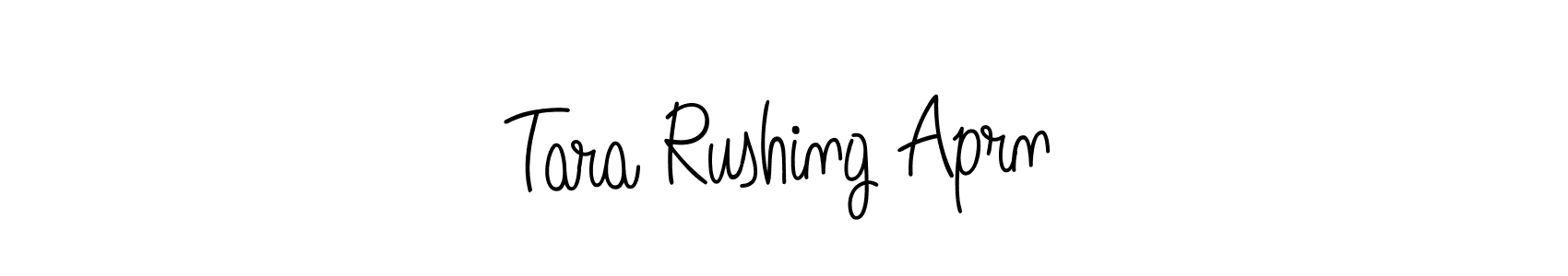 Tara Rushing Aprn stylish signature style. Best Handwritten Sign (Angelique-Rose-font-FFP) for my name. Handwritten Signature Collection Ideas for my name Tara Rushing Aprn. Tara Rushing Aprn signature style 5 images and pictures png