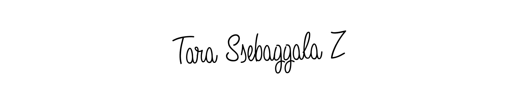 Also we have Tara Ssebaggala Z name is the best signature style. Create professional handwritten signature collection using Angelique-Rose-font-FFP autograph style. Tara Ssebaggala Z signature style 5 images and pictures png