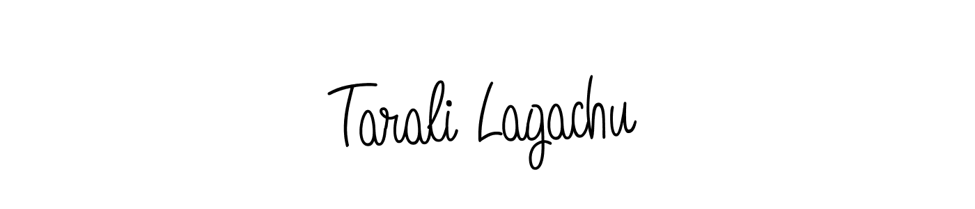 Best and Professional Signature Style for Tarali Lagachu. Angelique-Rose-font-FFP Best Signature Style Collection. Tarali Lagachu signature style 5 images and pictures png