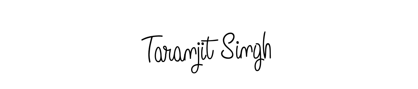 Design your own signature with our free online signature maker. With this signature software, you can create a handwritten (Angelique-Rose-font-FFP) signature for name Taranjit Singh. Taranjit Singh signature style 5 images and pictures png