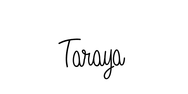 Also we have Taraya name is the best signature style. Create professional handwritten signature collection using Angelique-Rose-font-FFP autograph style. Taraya signature style 5 images and pictures png