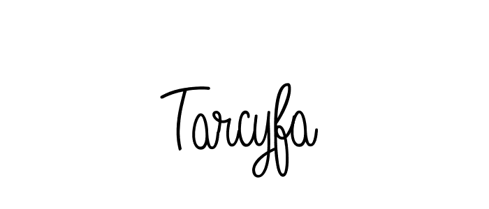 How to Draw Tarcyfa signature style? Angelique-Rose-font-FFP is a latest design signature styles for name Tarcyfa. Tarcyfa signature style 5 images and pictures png