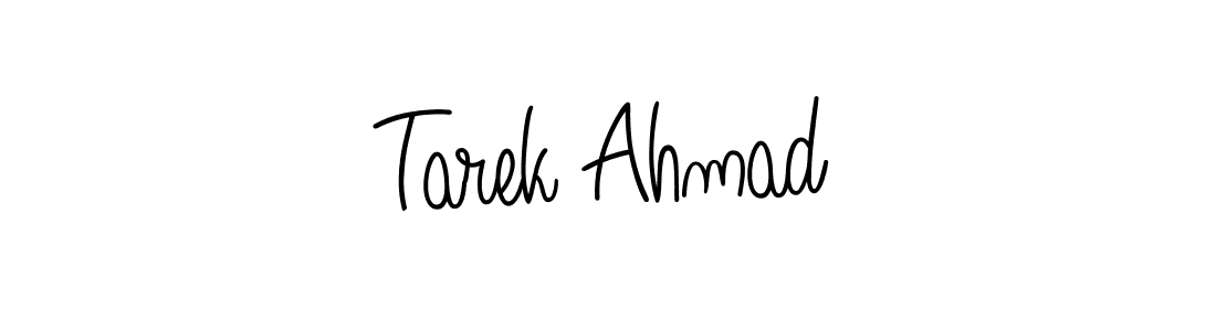 Make a beautiful signature design for name Tarek Ahmad. Use this online signature maker to create a handwritten signature for free. Tarek Ahmad signature style 5 images and pictures png