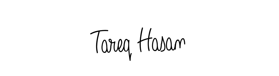 Tareq Hasan stylish signature style. Best Handwritten Sign (Angelique-Rose-font-FFP) for my name. Handwritten Signature Collection Ideas for my name Tareq Hasan. Tareq Hasan signature style 5 images and pictures png