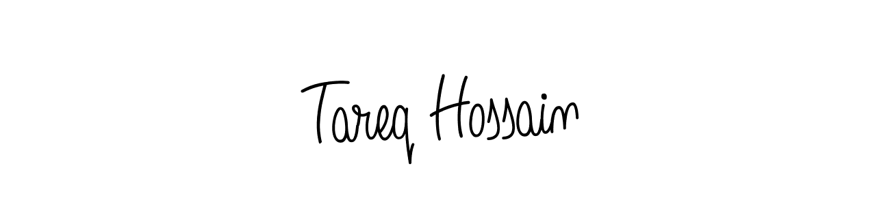 Use a signature maker to create a handwritten signature online. With this signature software, you can design (Angelique-Rose-font-FFP) your own signature for name Tareq Hossain. Tareq Hossain signature style 5 images and pictures png