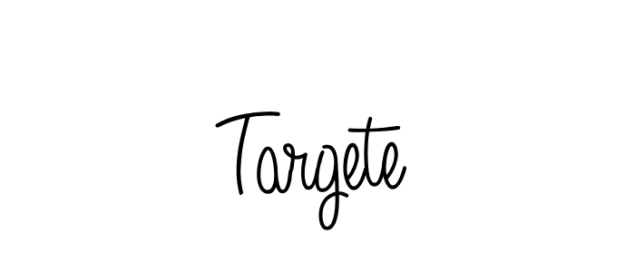 Make a beautiful signature design for name Targete. Use this online signature maker to create a handwritten signature for free. Targete signature style 5 images and pictures png