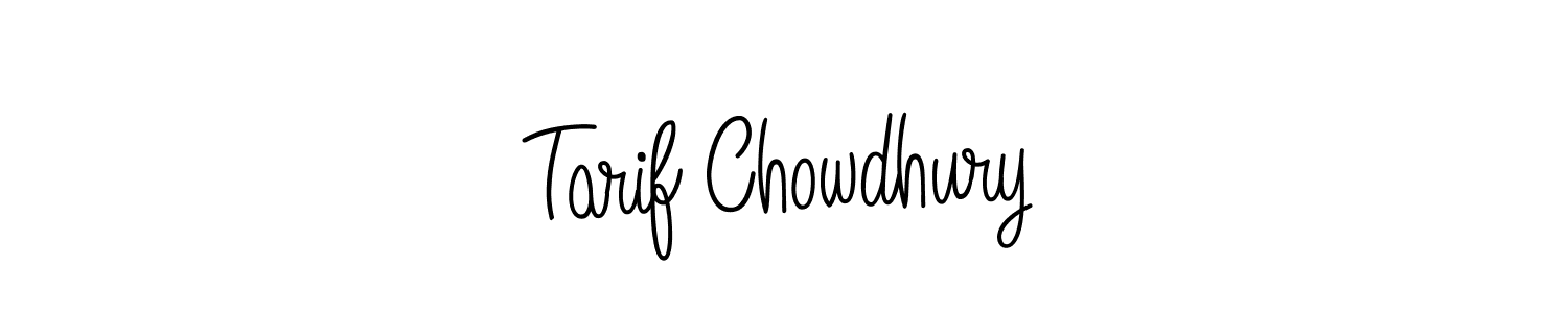 Check out images of Autograph of Tarif Chowdhury name. Actor Tarif Chowdhury Signature Style. Angelique-Rose-font-FFP is a professional sign style online. Tarif Chowdhury signature style 5 images and pictures png