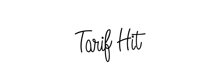 Make a beautiful signature design for name Tarif Hit. Use this online signature maker to create a handwritten signature for free. Tarif Hit signature style 5 images and pictures png