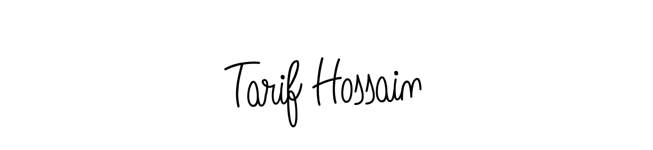 How to make Tarif Hossain name signature. Use Angelique-Rose-font-FFP style for creating short signs online. This is the latest handwritten sign. Tarif Hossain signature style 5 images and pictures png