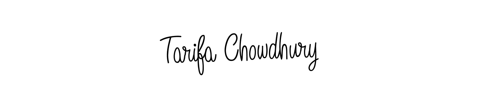 Once you've used our free online signature maker to create your best signature Angelique-Rose-font-FFP style, it's time to enjoy all of the benefits that Tarifa Chowdhury name signing documents. Tarifa Chowdhury signature style 5 images and pictures png