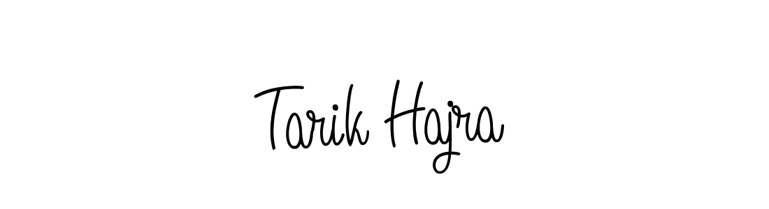 Design your own signature with our free online signature maker. With this signature software, you can create a handwritten (Angelique-Rose-font-FFP) signature for name Tarik Hajra. Tarik Hajra signature style 5 images and pictures png