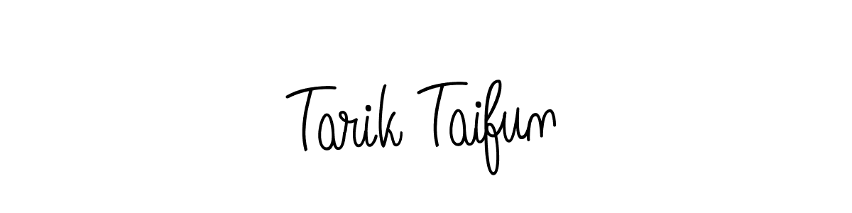 How to Draw Tarik Taifun signature style? Angelique-Rose-font-FFP is a latest design signature styles for name Tarik Taifun. Tarik Taifun signature style 5 images and pictures png