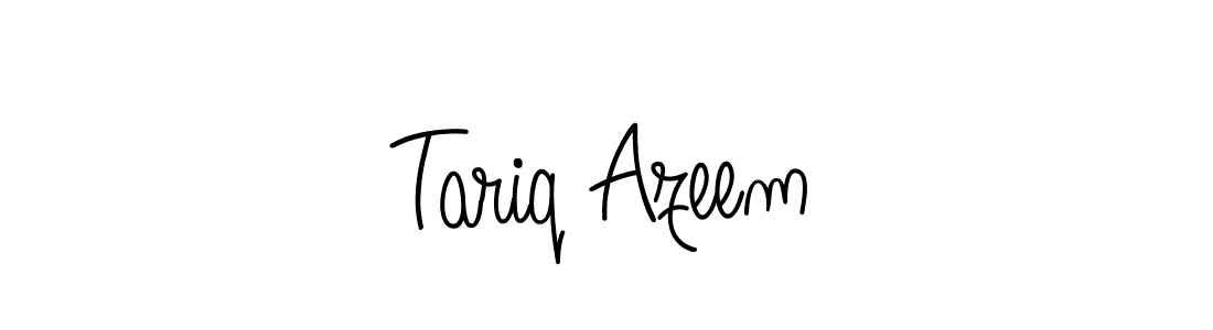 How to Draw Tariq Azeem signature style? Angelique-Rose-font-FFP is a latest design signature styles for name Tariq Azeem. Tariq Azeem signature style 5 images and pictures png