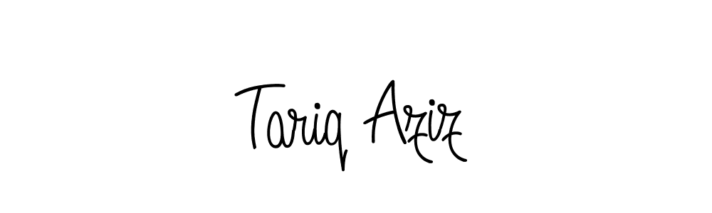 Also You can easily find your signature by using the search form. We will create Tariq Aziz name handwritten signature images for you free of cost using Angelique-Rose-font-FFP sign style. Tariq Aziz signature style 5 images and pictures png