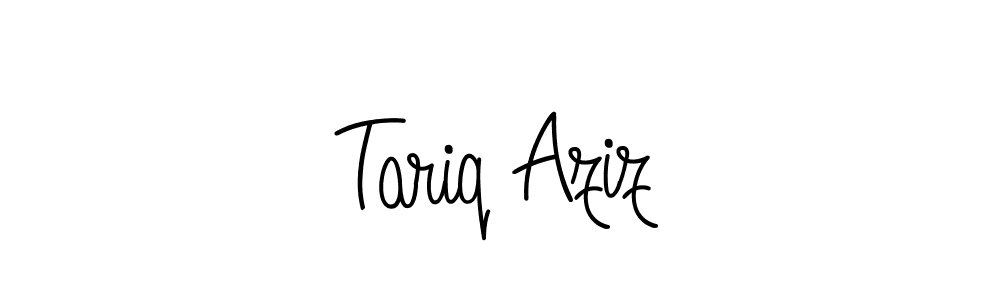 Also You can easily find your signature by using the search form. We will create Tariq Aziz name handwritten signature images for you free of cost using Angelique-Rose-font-FFP sign style. Tariq Aziz signature style 5 images and pictures png