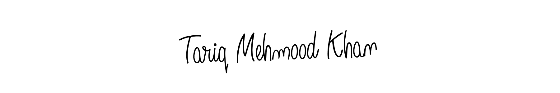 This is the best signature style for the Tariq Mehmood Khan name. Also you like these signature font (Angelique-Rose-font-FFP). Mix name signature. Tariq Mehmood Khan signature style 5 images and pictures png