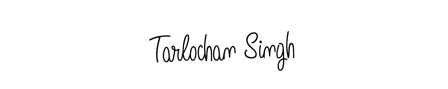 You should practise on your own different ways (Angelique-Rose-font-FFP) to write your name (Tarlochan Singh) in signature. don't let someone else do it for you. Tarlochan Singh signature style 5 images and pictures png