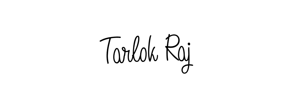 Design your own signature with our free online signature maker. With this signature software, you can create a handwritten (Angelique-Rose-font-FFP) signature for name Tarlok Raj. Tarlok Raj signature style 5 images and pictures png