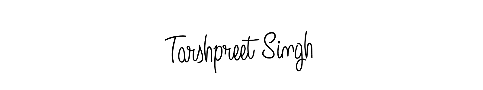 Create a beautiful signature design for name Tarshpreet Singh. With this signature (Angelique-Rose-font-FFP) fonts, you can make a handwritten signature for free. Tarshpreet Singh signature style 5 images and pictures png