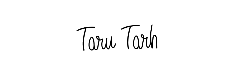 Use a signature maker to create a handwritten signature online. With this signature software, you can design (Angelique-Rose-font-FFP) your own signature for name Taru Tarh. Taru Tarh signature style 5 images and pictures png