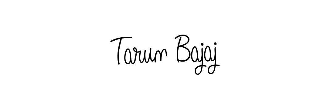 You should practise on your own different ways (Angelique-Rose-font-FFP) to write your name (Tarun Bajaj) in signature. don't let someone else do it for you. Tarun Bajaj signature style 5 images and pictures png